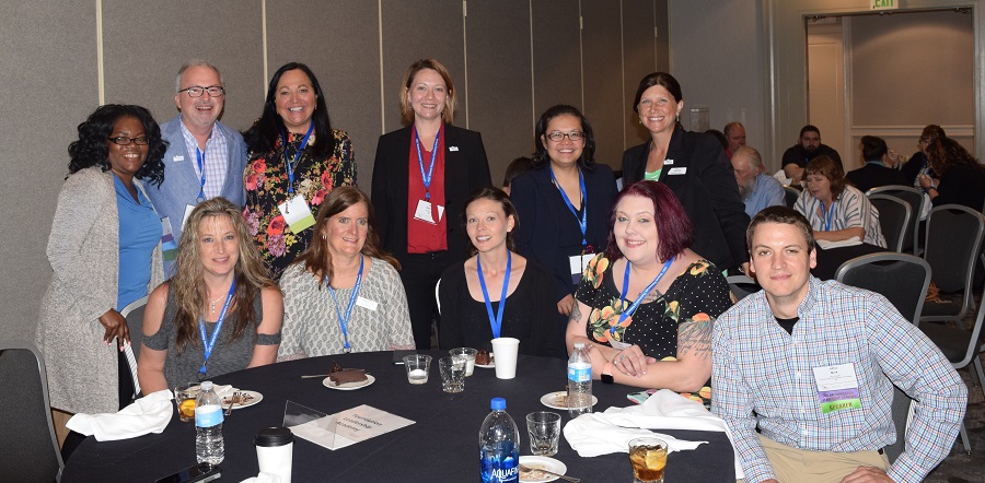 Members of the ANCOR Foundation's Leadership Academy at the 2019 ANCOR Annual Conference in Portland